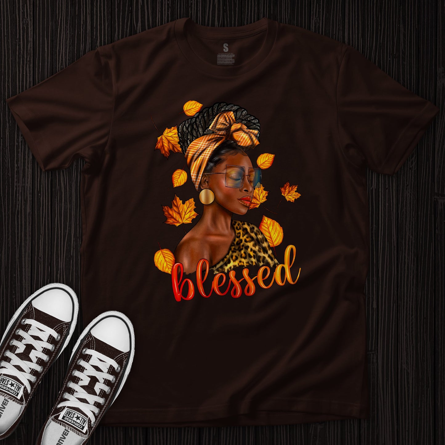 BLESSED FALL T SHIRT - MK EYE CATCHING EVENTFUL CREATIONS LLC