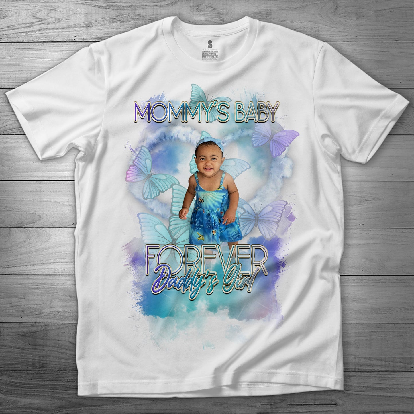 Custom Middle Design Shirt - MK EYE CATCHING EVENTFUL CREATIONS LLC