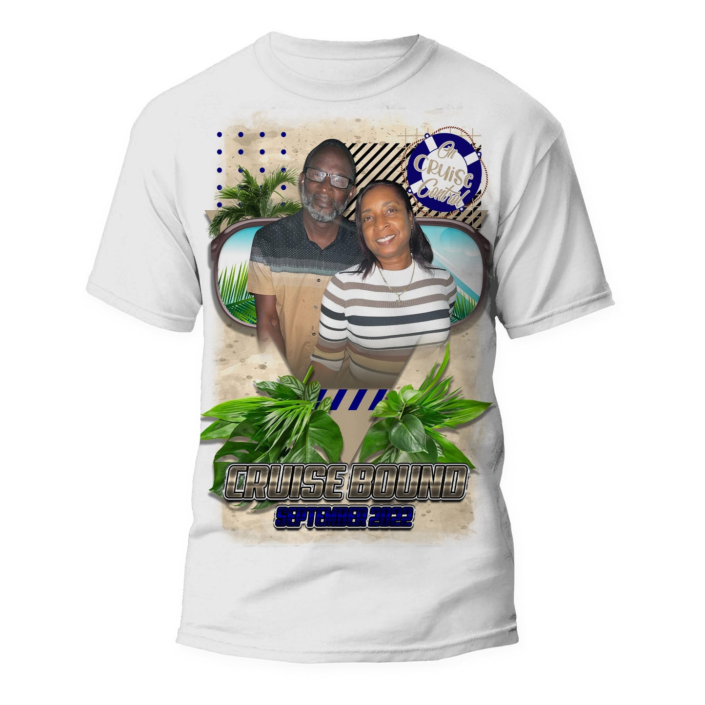 Custom Middle Design Shirt - MK EYE CATCHING EVENTFUL CREATIONS LLC