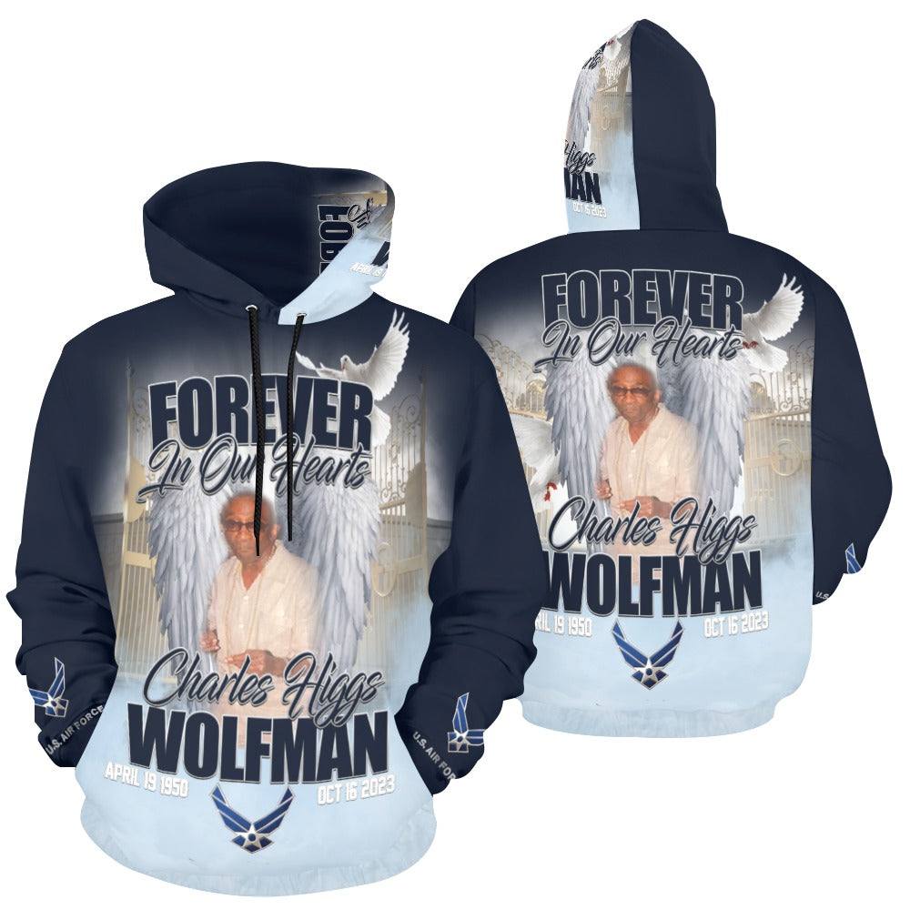 CUSTOM WOMEN'S HOODIE - MK EYE CATCHING EVENTFUL CREATIONS LLC