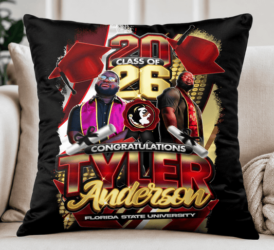 Custom Keepsake Pillow - MK EYE CATCHING EVENTFUL CREATIONS LLC