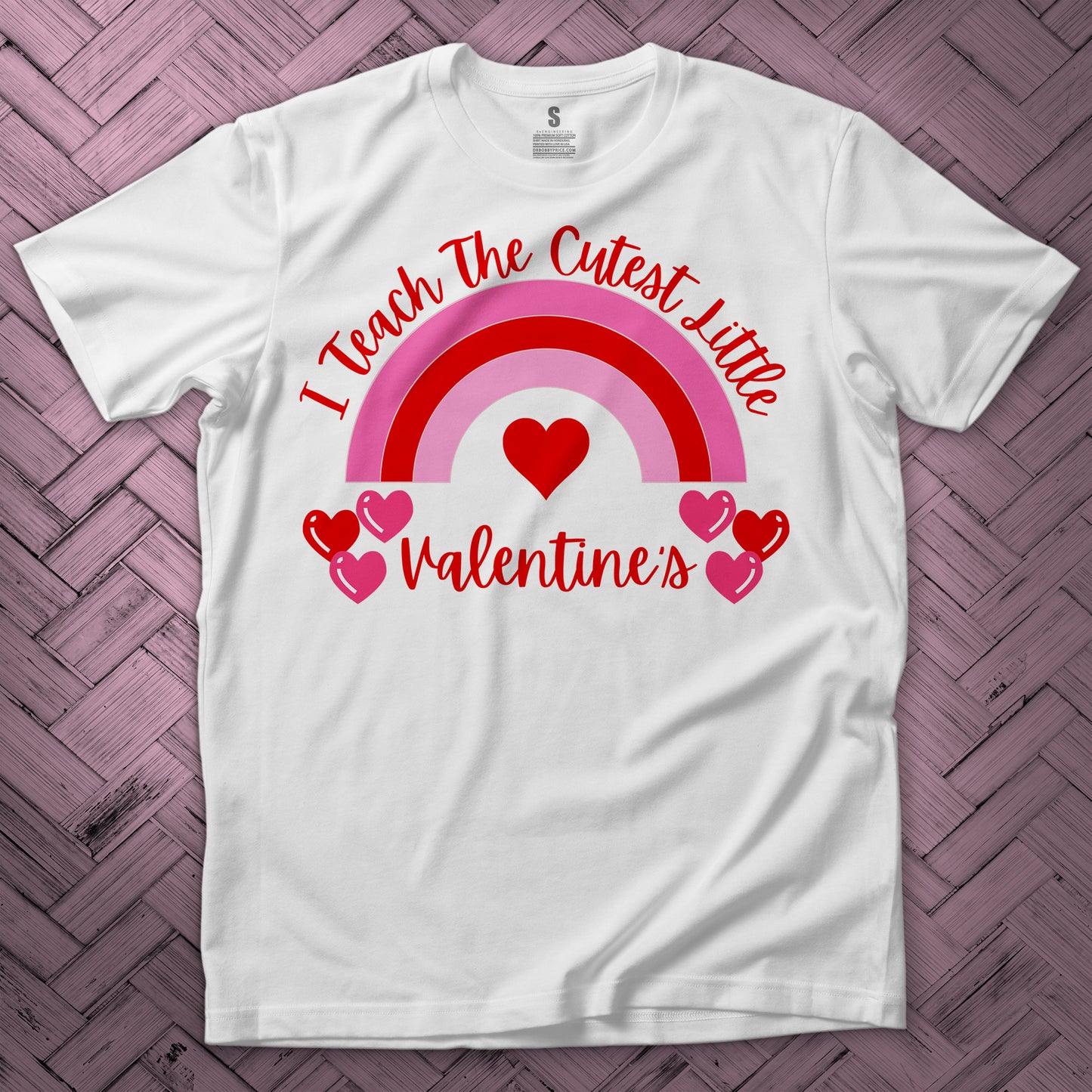 I Teach The Cutest Little Valentine's Teacher Shirt - MK EYE CATCHING EVENTFUL CREATIONS LLC