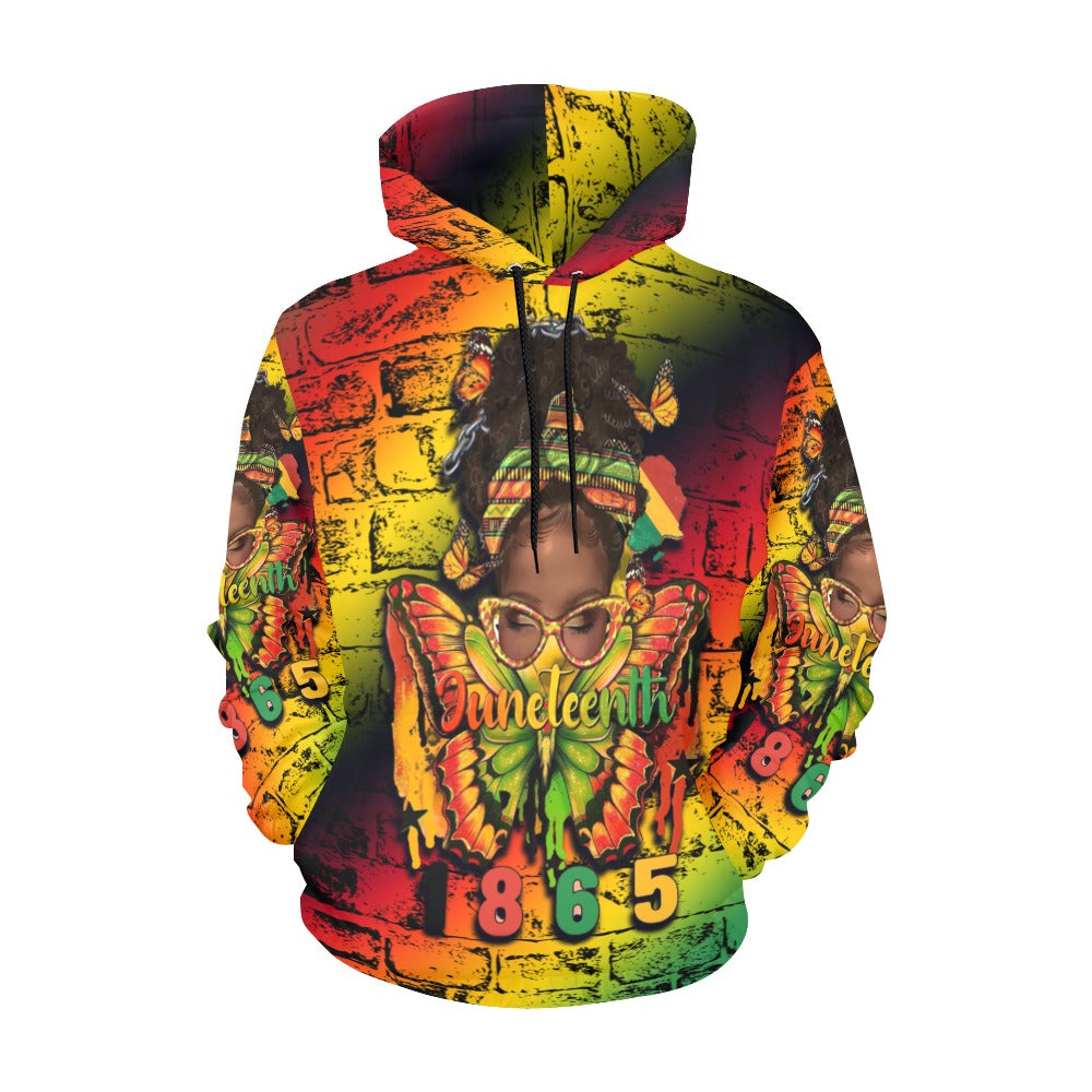 CUSTOM WOMEN'S HOODIE - MK EYE CATCHING EVENTFUL CREATIONS LLC