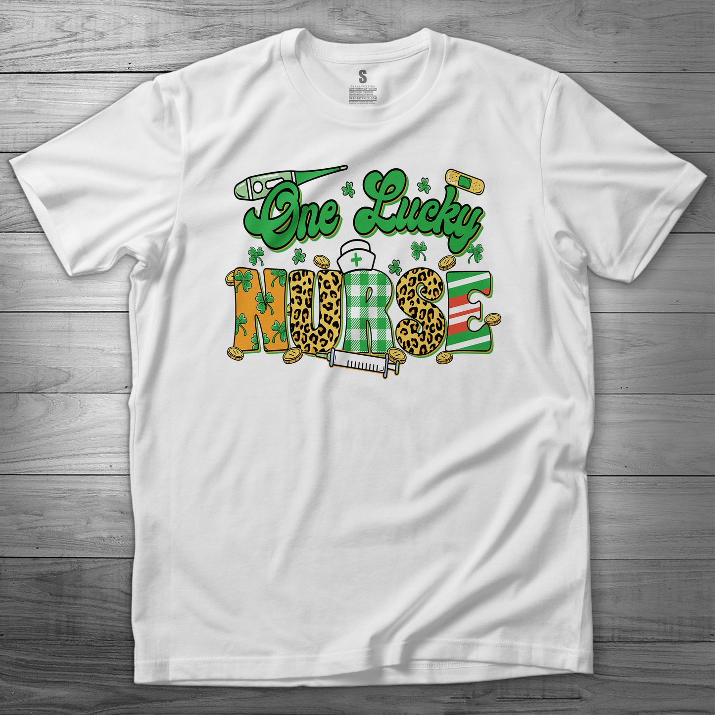 One Lucky Nurse T Shirt - MK EYE CATCHING EVENTFUL CREATIONS LLC