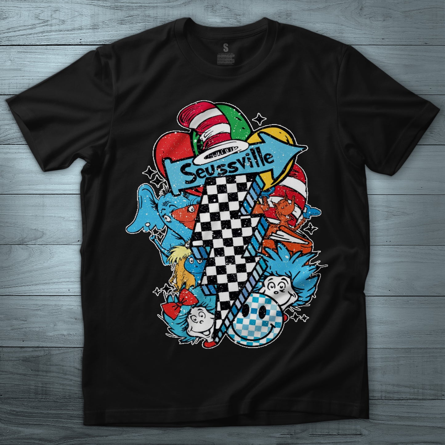 Read Across America Seussville T Shirt - MK EYE CATCHING EVENTFUL CREATIONS LLC
