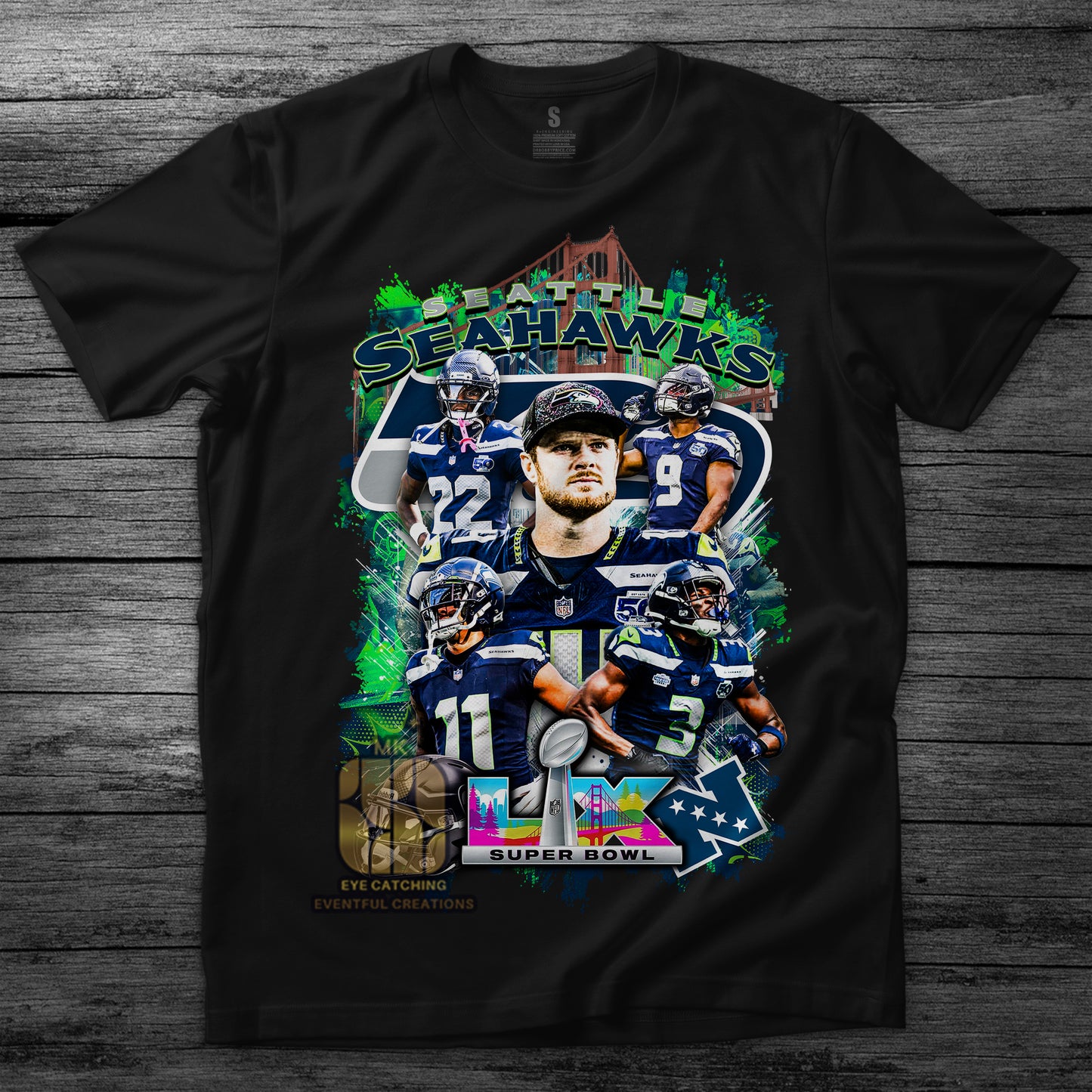 2026 Football T-Shirt - MK EYE CATCHING EVENTFUL CREATIONS LLC