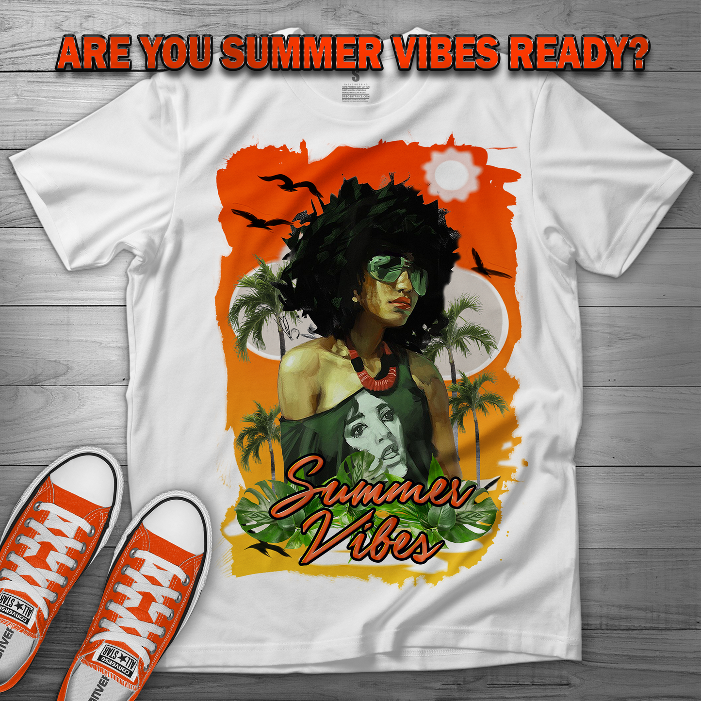 Custom Middle Design Shirt - MK EYE CATCHING EVENTFUL CREATIONS LLC