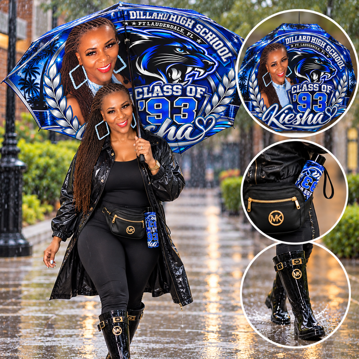Personalized Photo Umbrella | Custom Printed Umbrella | MKECELLC