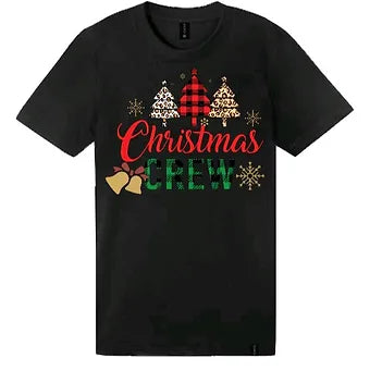 CHRISTMAS CREW T SHIRT - MKECE CREATIONS