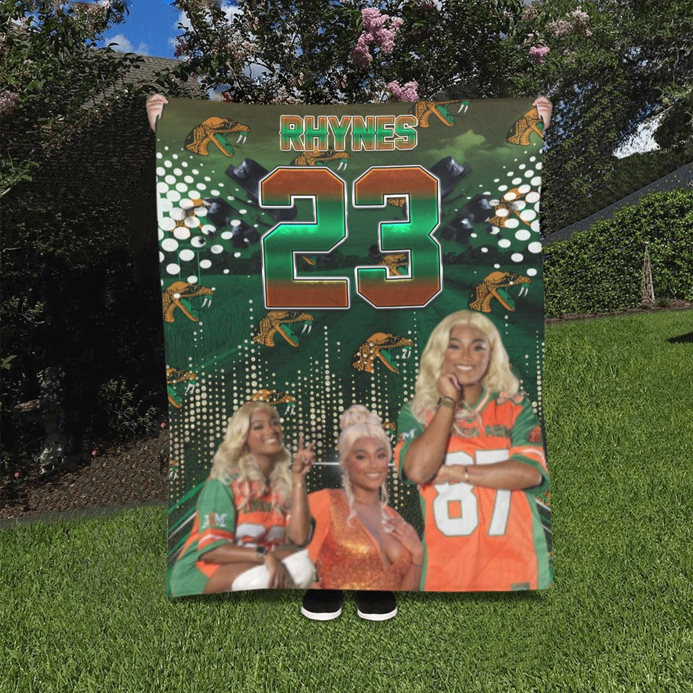 Custom Photo/Picture Blanket - MK EYE CATCHING EVENTFUL CREATIONS LLC
