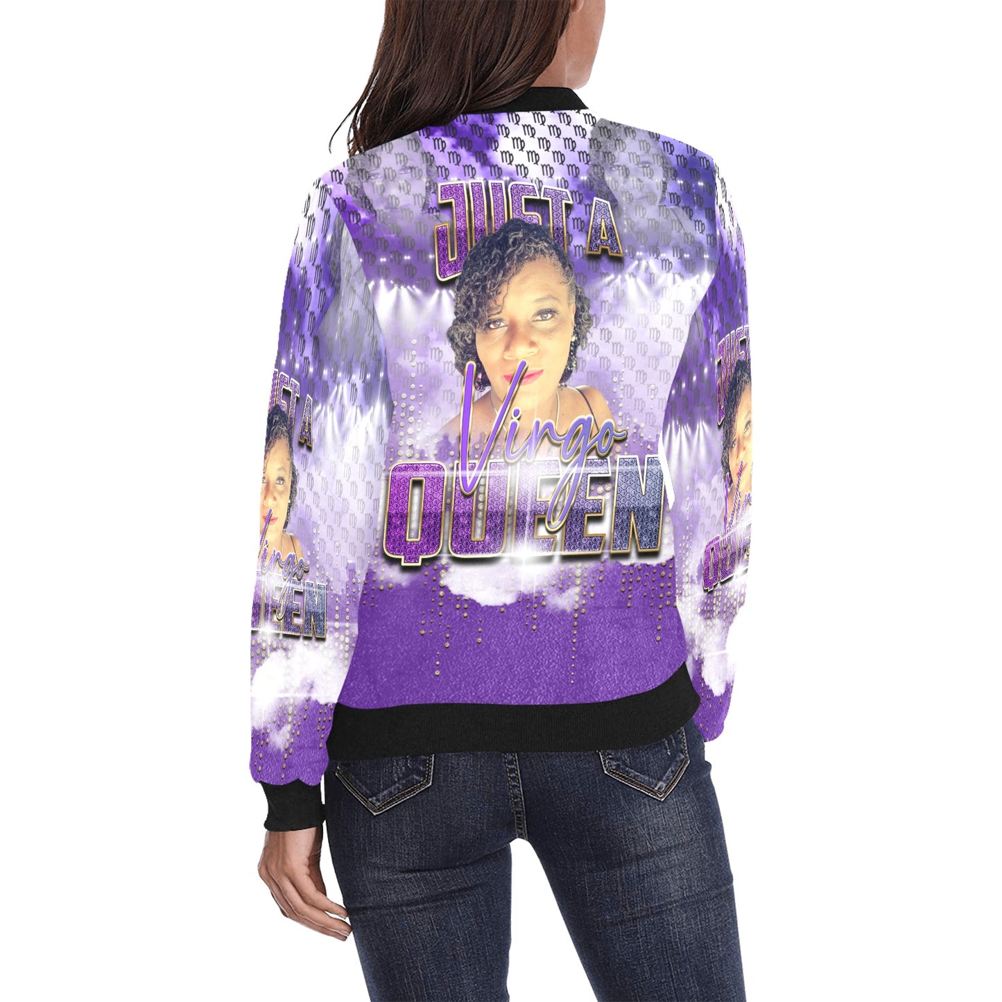 CUSTOM BOMBER JACKET - MK EYE CATCHING EVENTFUL CREATIONS LLC