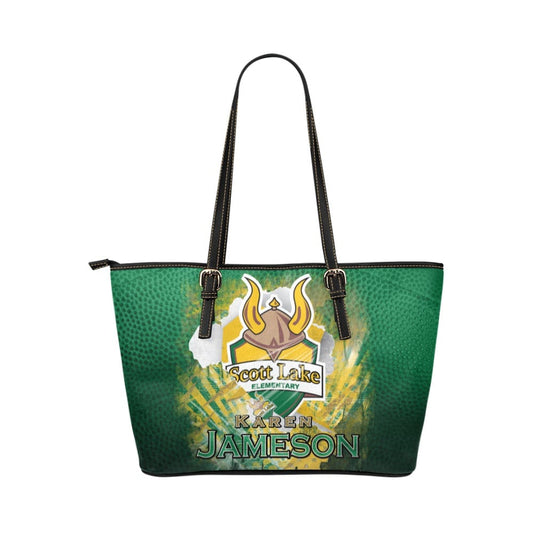 Custom Purse - MK EYE CATCHING EVENTFUL CREATIONS LLC. Add logo, names or designs of your choice.