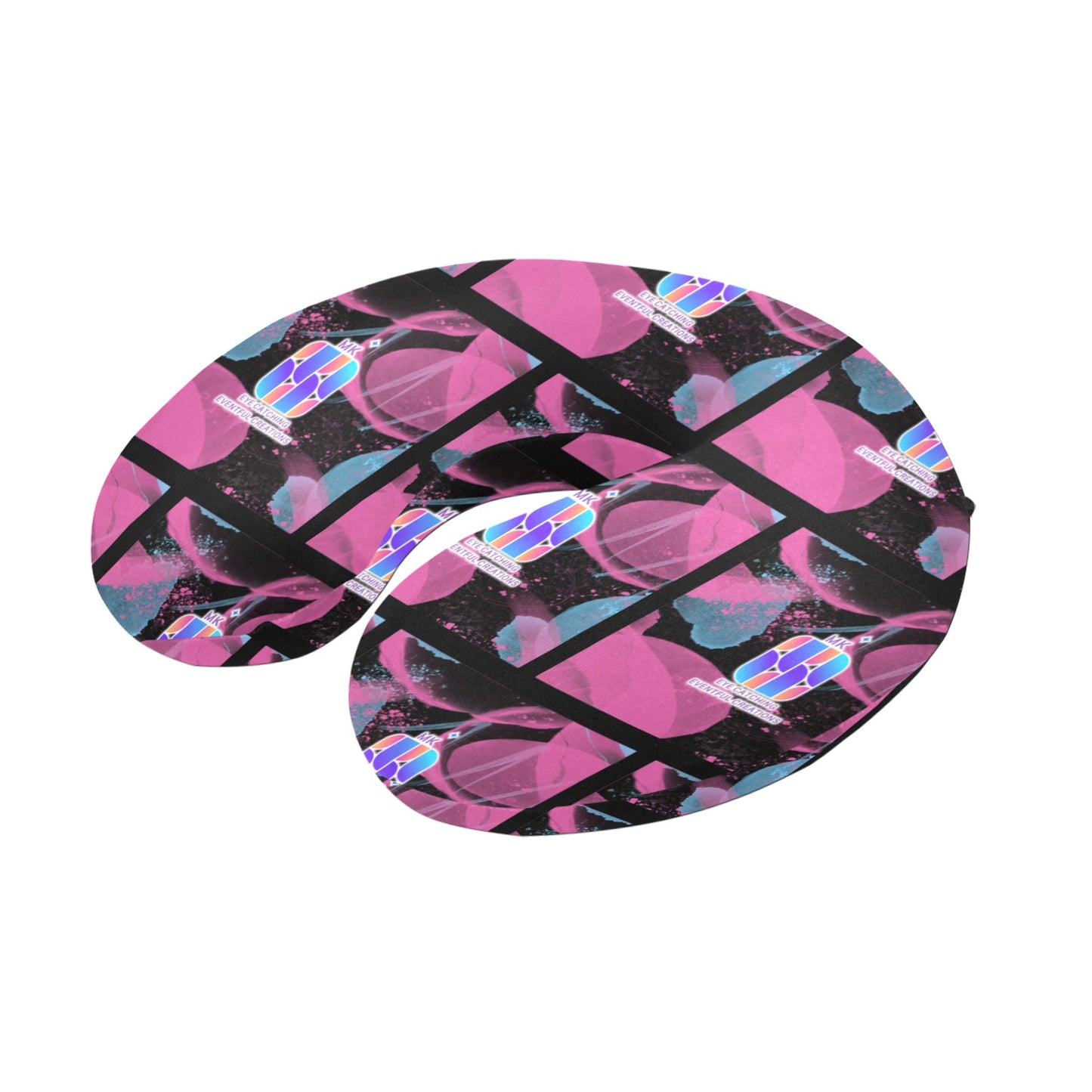 Custom Memory Foam Neck Pillow - MK EYE CATCHING EVENTFUL CREATIONS LLC