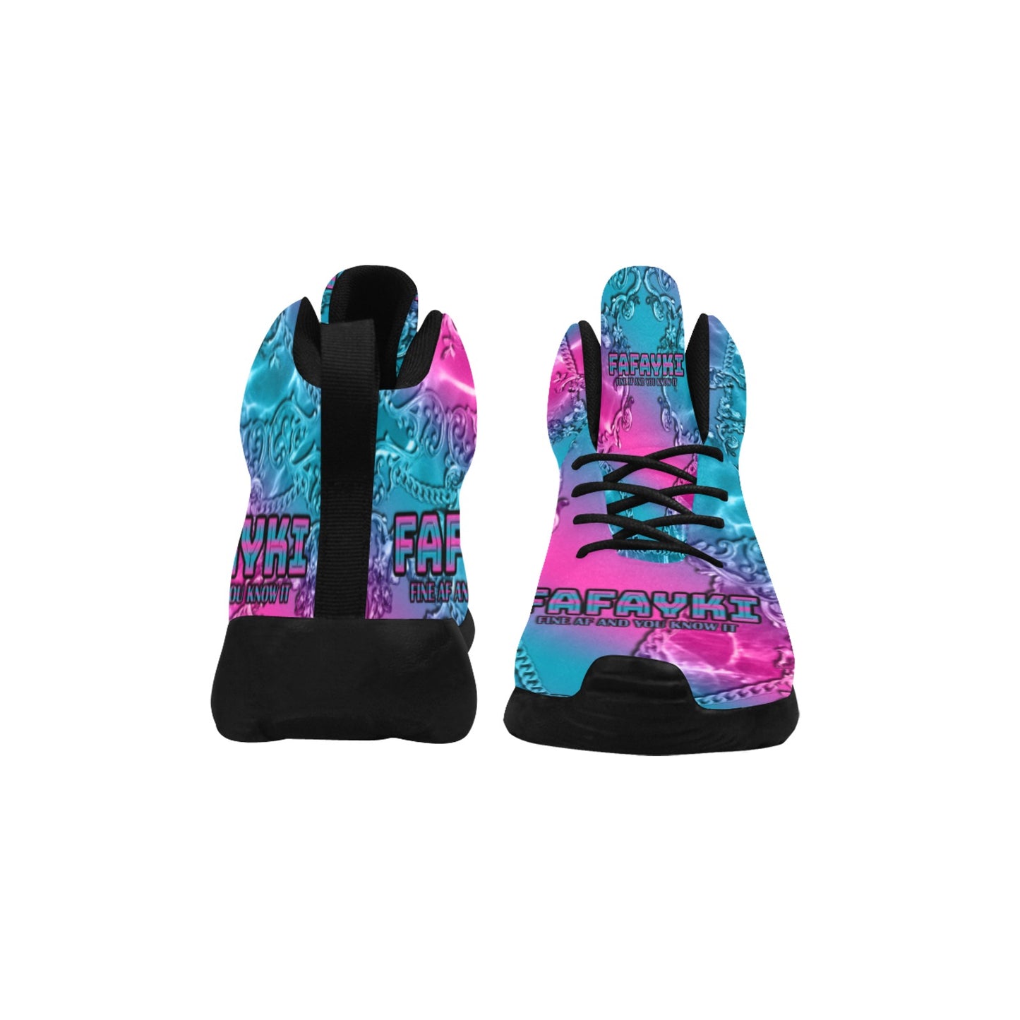 Custom Women's Training Style Sneakers - MK EYE CATCHING EVENTFUL CREATIONS LLC