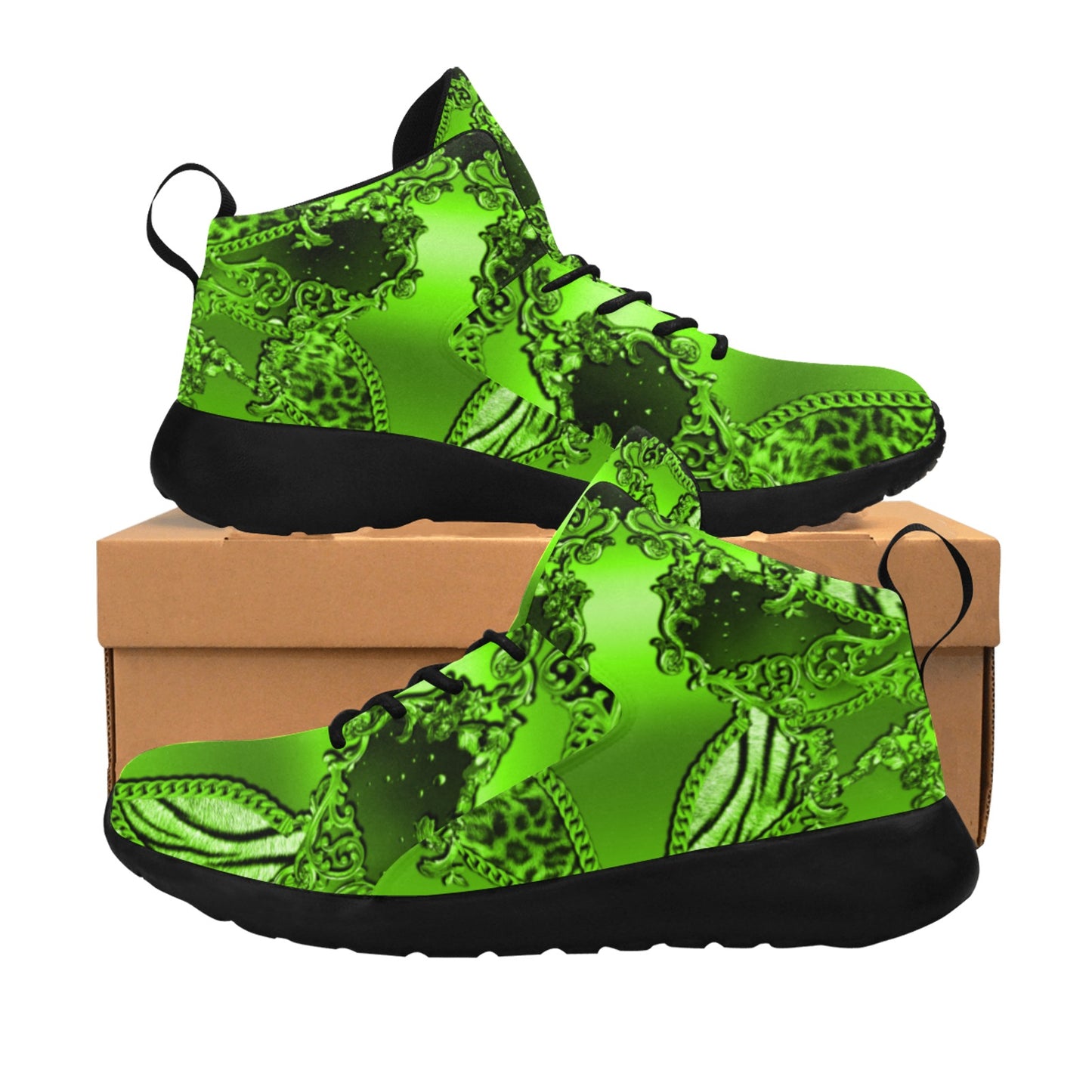 Custom Women's Training Style Sneakers - MK EYE CATCHING EVENTFUL CREATIONS LLC