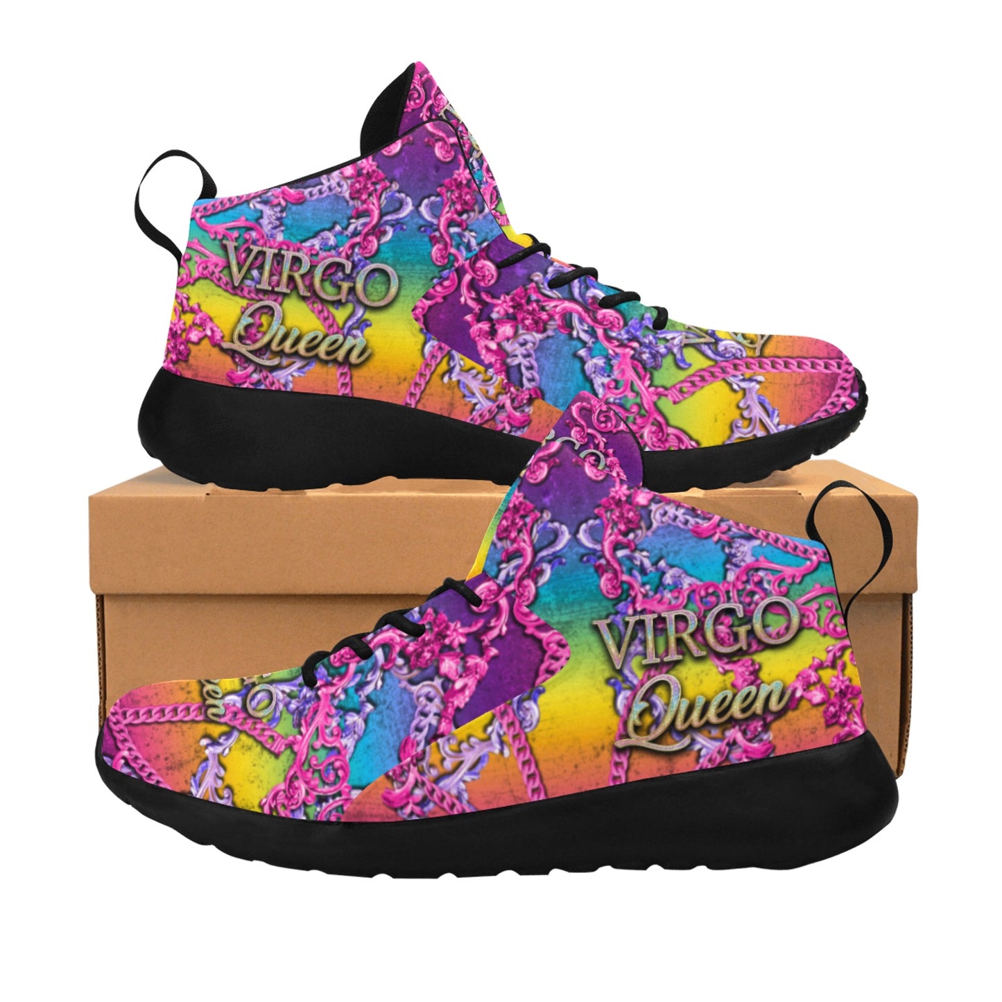 Custom Women's Training Style Sneakers - MK EYE CATCHING EVENTFUL CREATIONS LLC