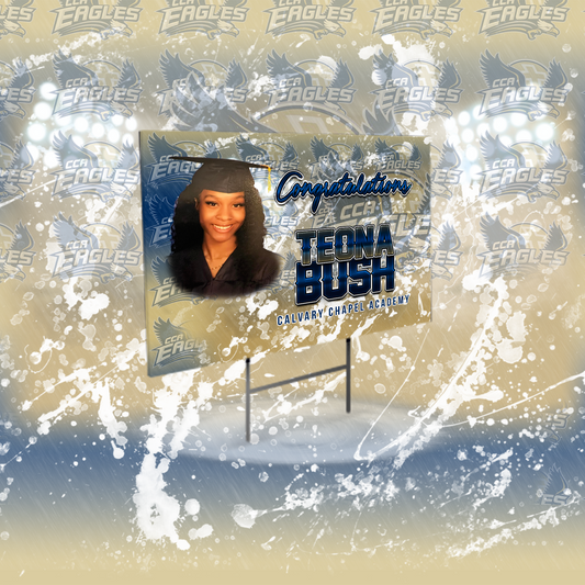 Yard Sign/Graduation Yard Sign - MK EYE CATCHING EVENTFUL CREATIONS LLC