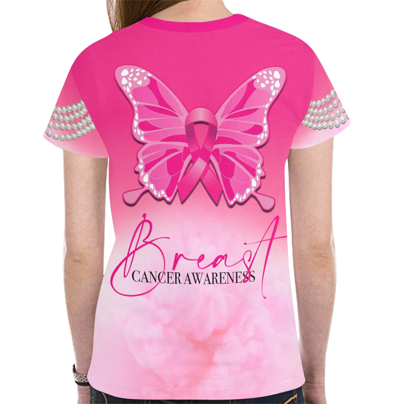 BREAST CANCER AWARENESS 3D SHIRT - MK EYE CATCHING EVENTFUL CREATIONS LLC