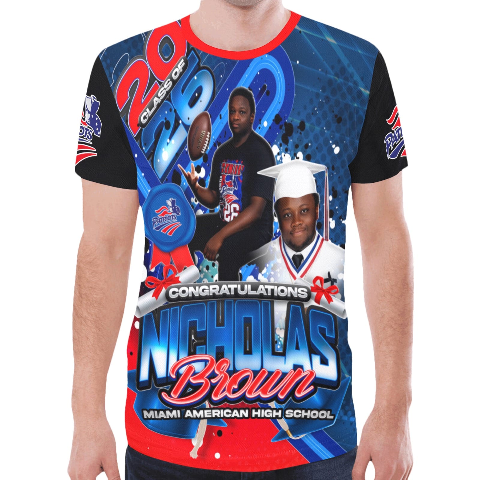 Graduation 2026 All Over Print 3D Sublimation Shirt - MK EYE CATCHING EVENTFUL CREATIONS LLC