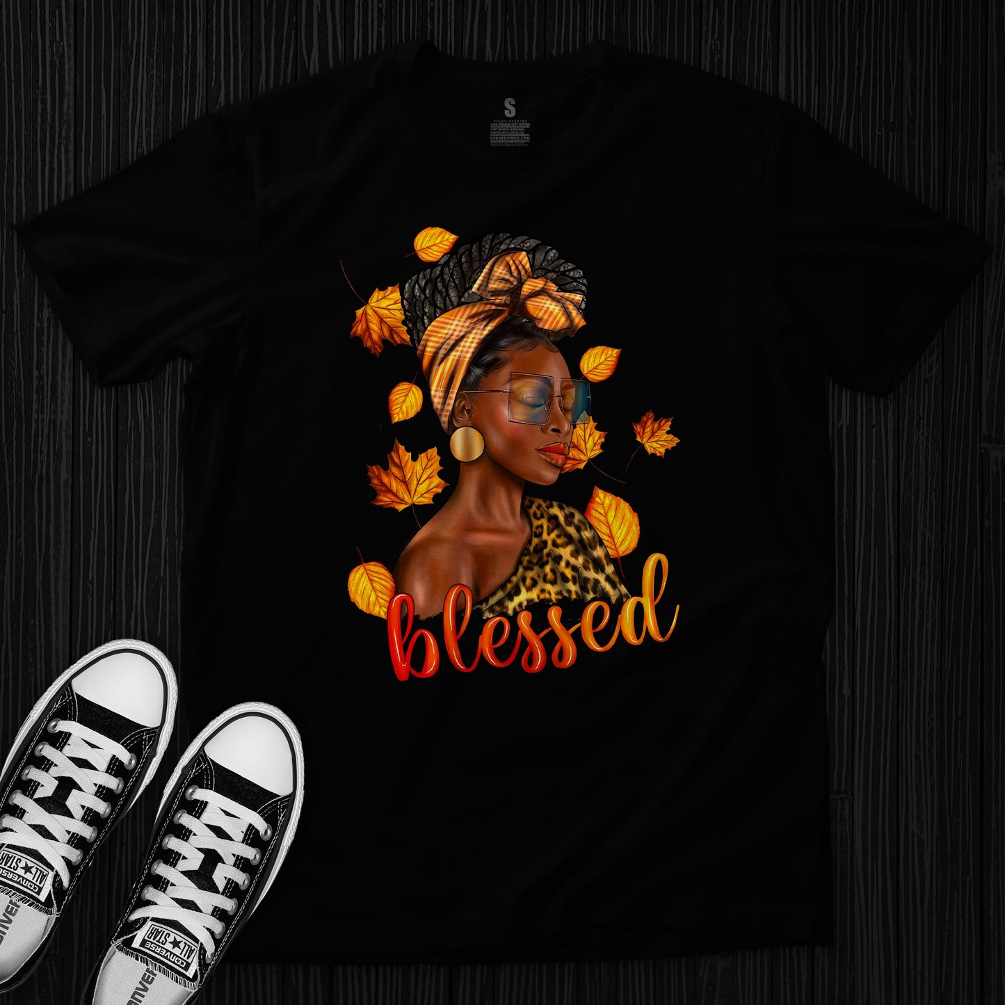 BLESSED FALL T SHIRT - MK EYE CATCHING EVENTFUL CREATIONS LLC