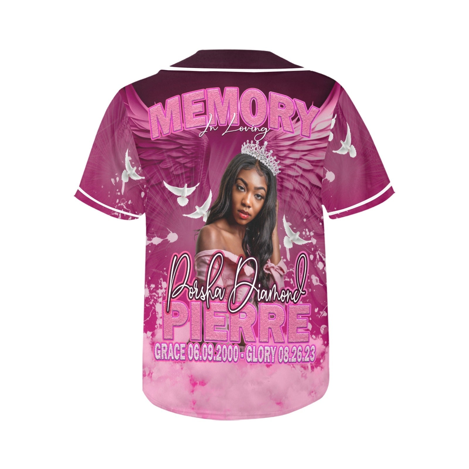 Women's Custom 3D Jersey - MK EYE CATCHING EVENTFUL CREATIONS LLC