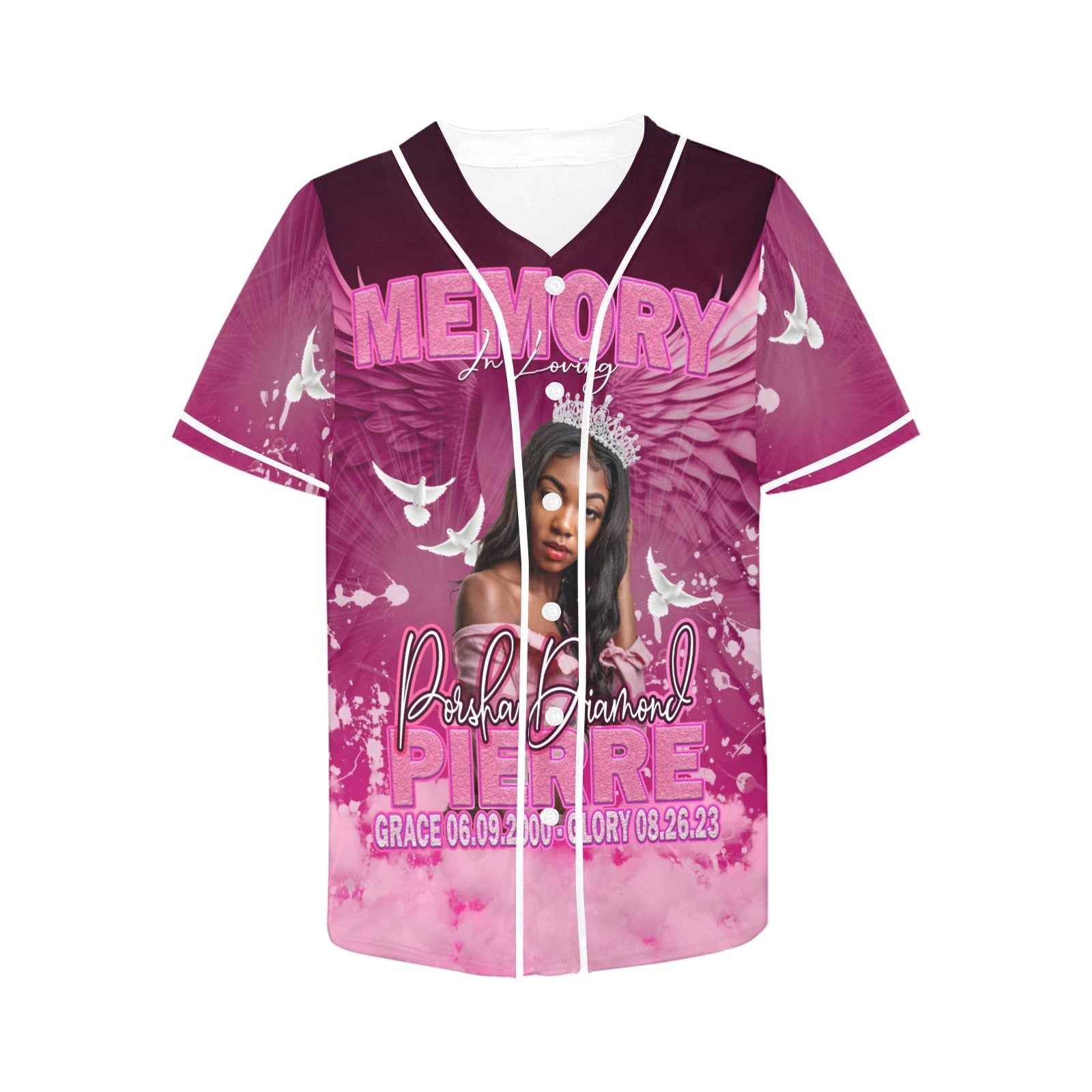 Women's Custom 3D Jersey - MK EYE CATCHING EVENTFUL CREATIONS LLC