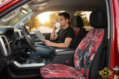 Custom/Personalized Photo Car Seat Covers (Set of 2) - MK EYE CATCHING EVENTFUL CREATIONS LLC