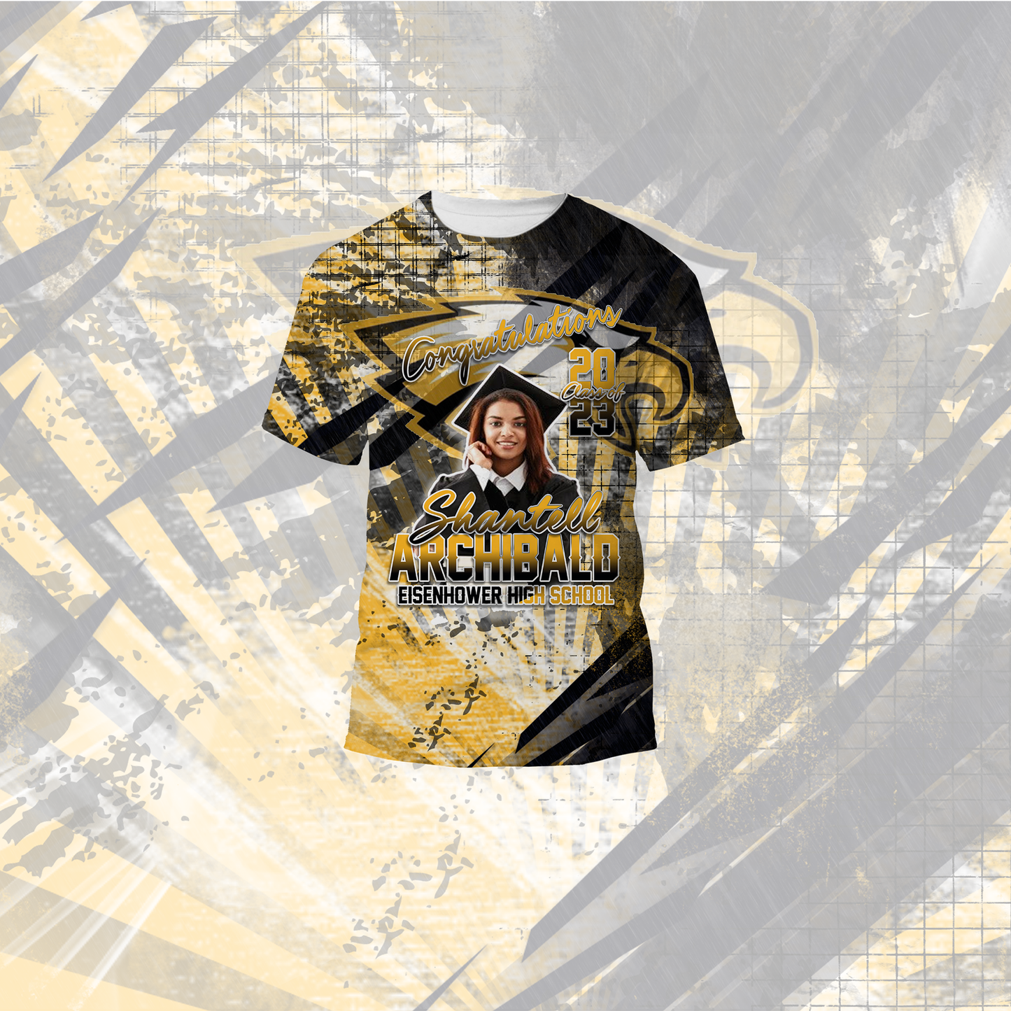 Graduation Abstract 3D/All Over Print Shirt - MK EYE CATCHING EVENTFUL CREATIONS LLC