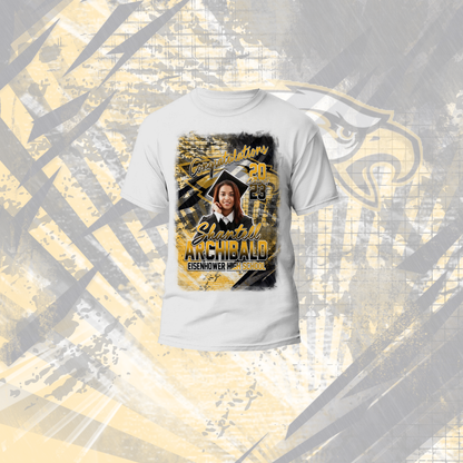 Custom Middle Design Shirt - MK EYE CATCHING EVENTFUL CREATIONS LLC