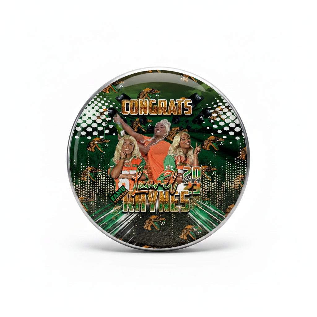 Custom Graduation Buttons - MK EYE CATCHING EVENTFUL CREATIONS LLC