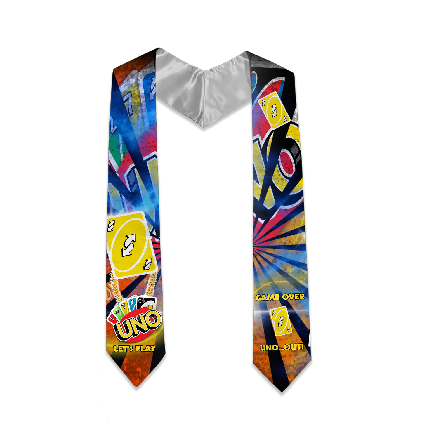 Graduation/Memorial Birthday Stole - MK EYE CATCHING EVENTFUL CREATIONS LLC