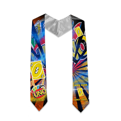 Graduation/Memorial Birthday Stole - MK EYE CATCHING EVENTFUL CREATIONS LLC