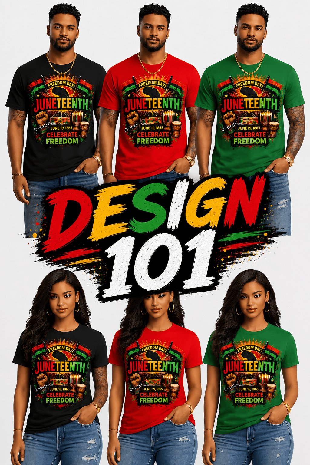 JUNETEENTH CELEBRATION SHIRTS - MK EYE CATCHING EVENTFUL CREATIONS LLC