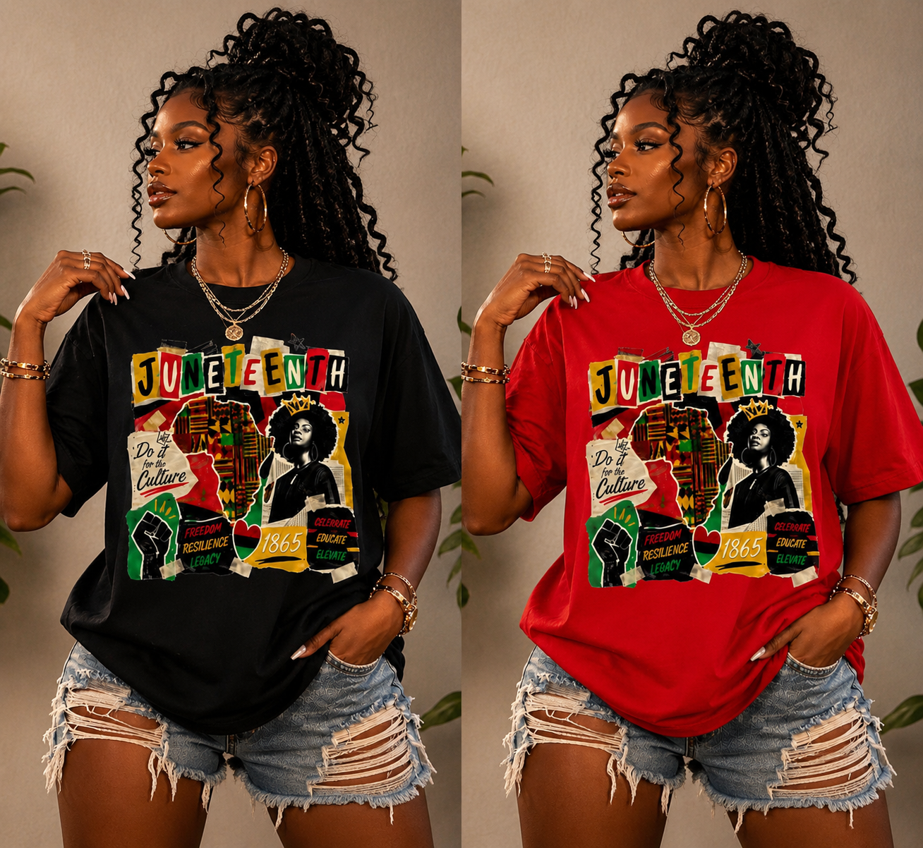 JUNETEENTH CELEBRATION SHIRTS