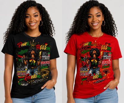 JUNETEENTH CELEBRATION SHIRTS