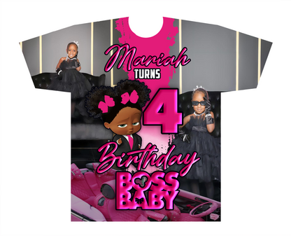 Custom 3D Shirt - MK EYE CATCHING EVENTFUL CREATIONS LLC