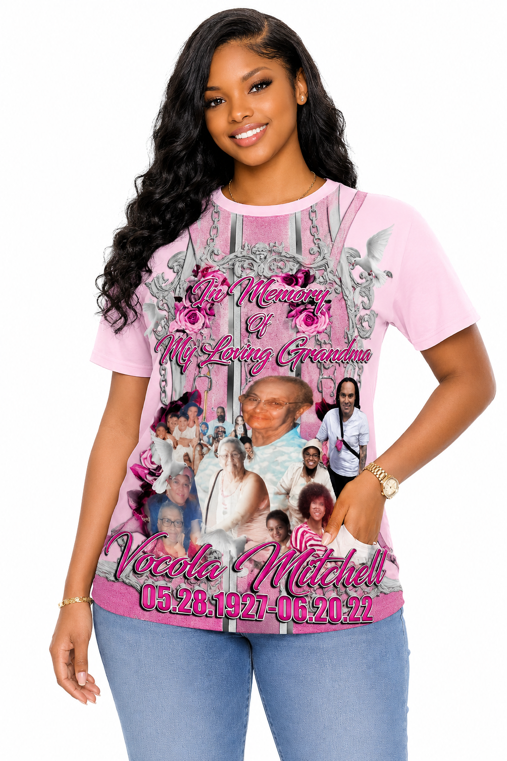 Memorial 3D T Shirt - MK EYE CATCHING EVENTFUL CREATIONS LLC