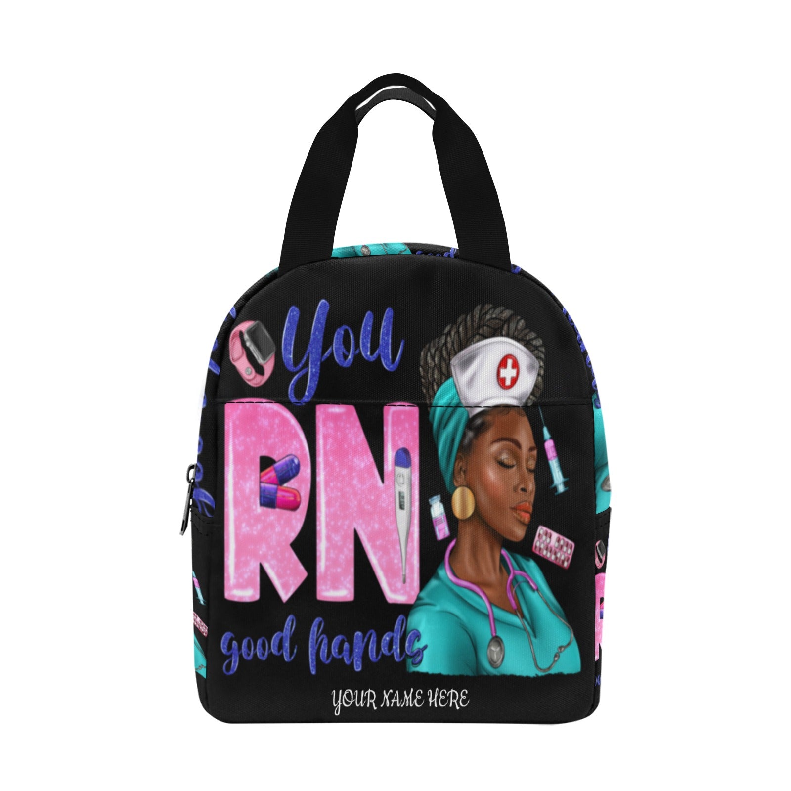 Custom Lunch Bag - MK EYE CATCHING EVENTFUL CREATIONS LLC