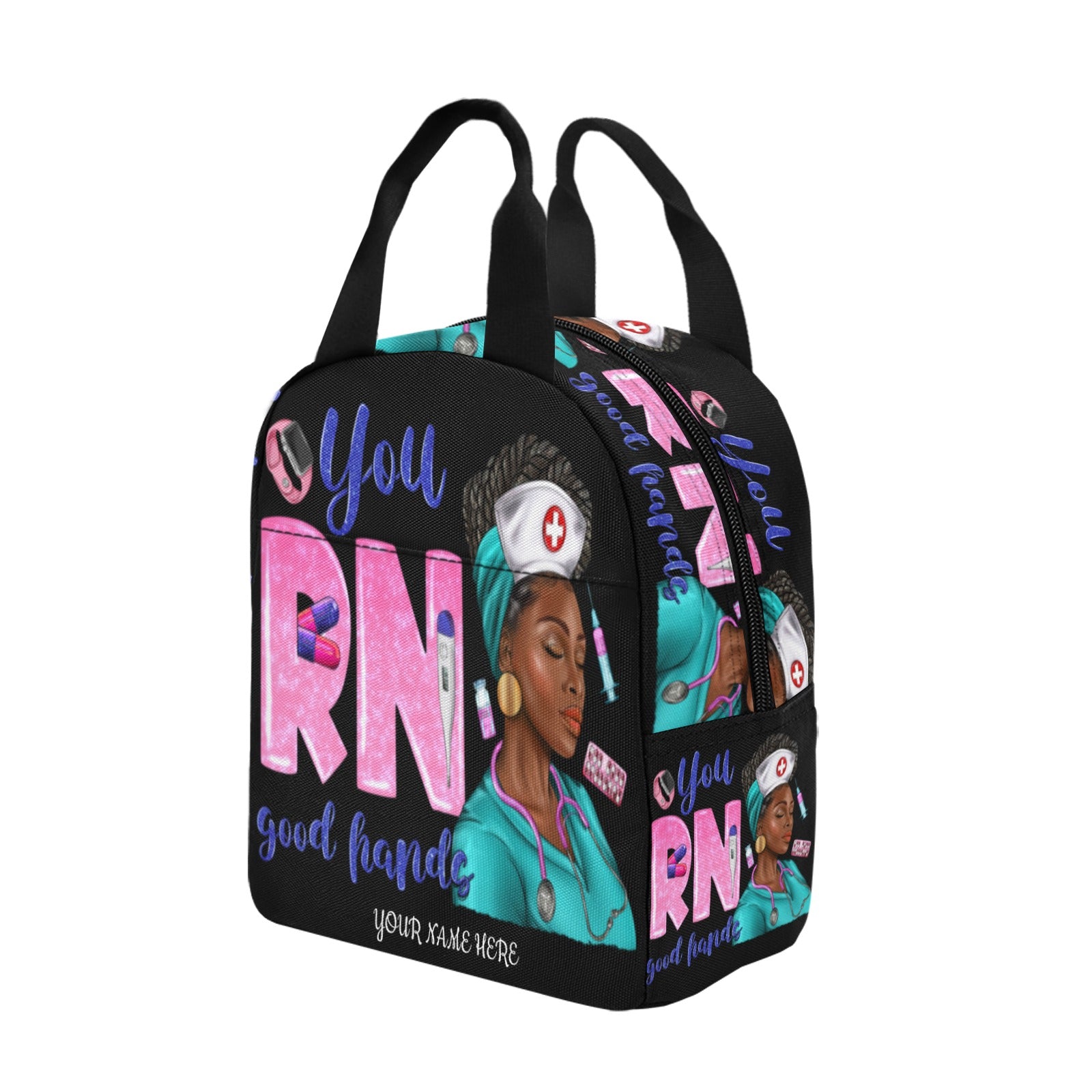 Custom Lunch Bag - MK EYE CATCHING EVENTFUL CREATIONS LLC