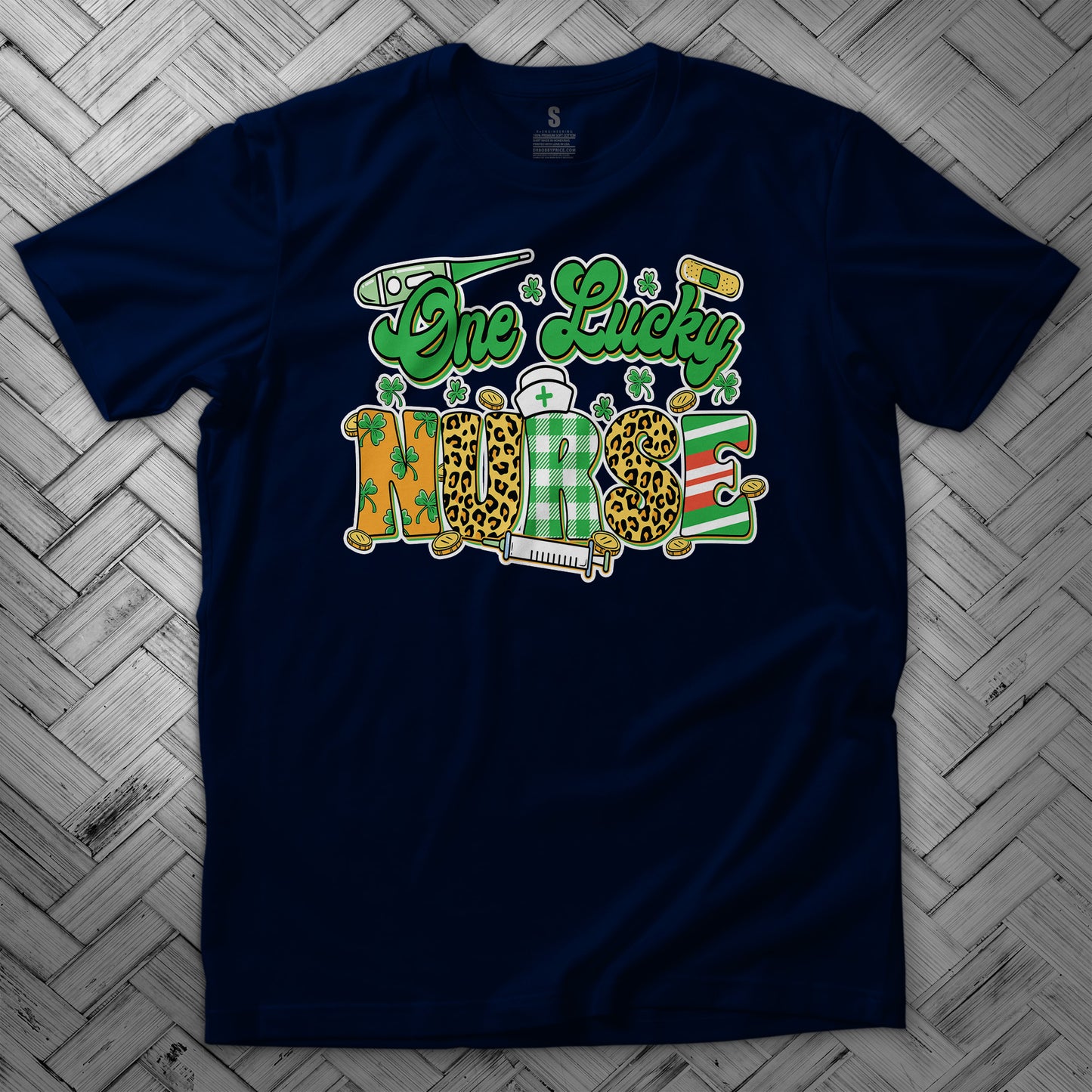 One Lucky Nurse T Shirt - MK EYE CATCHING EVENTFUL CREATIONS LLC