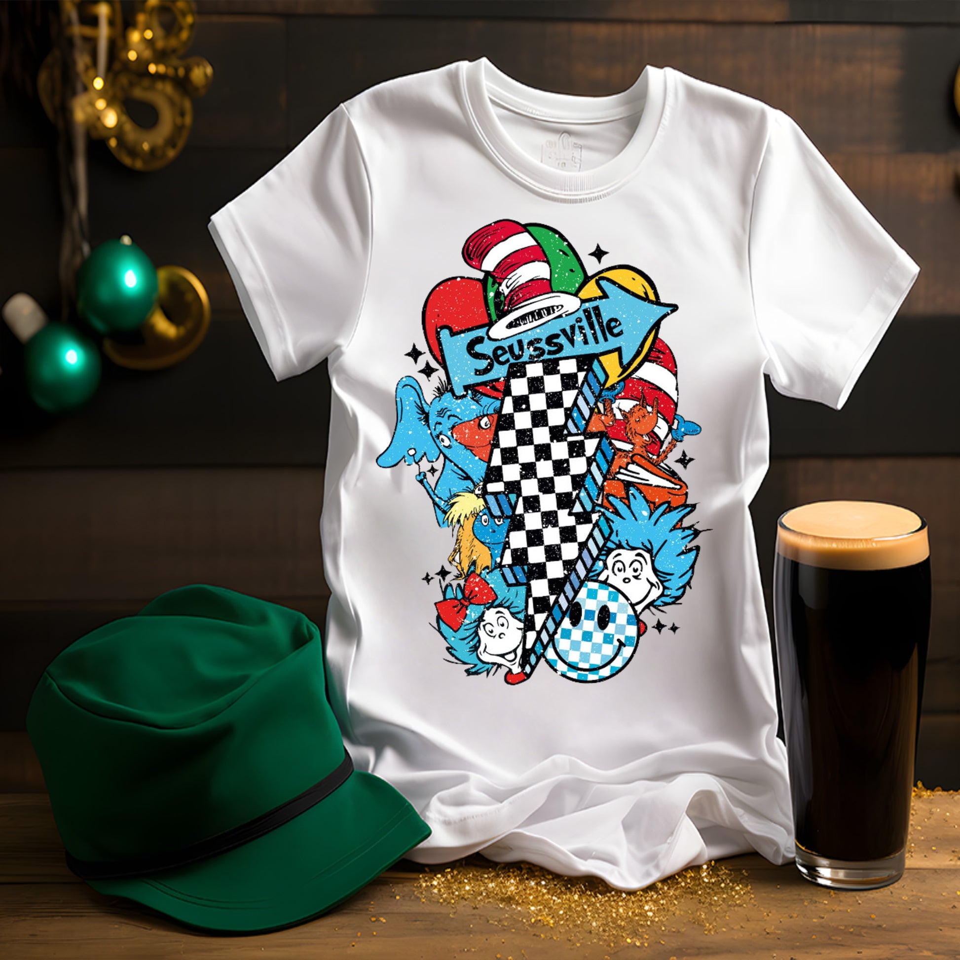 Read Across America Seussville T Shirt - MK EYE CATCHING EVENTFUL CREATIONS LLC