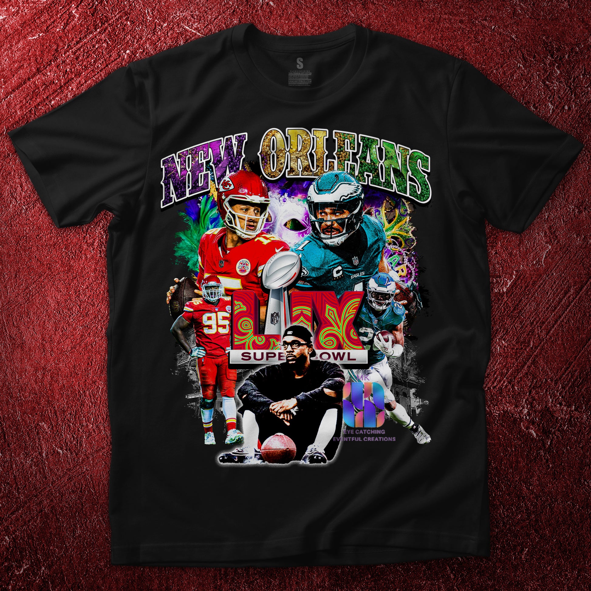 2025 Football T Shirt - MK EYE CATCHING EVENTFUL CREATIONS LLC