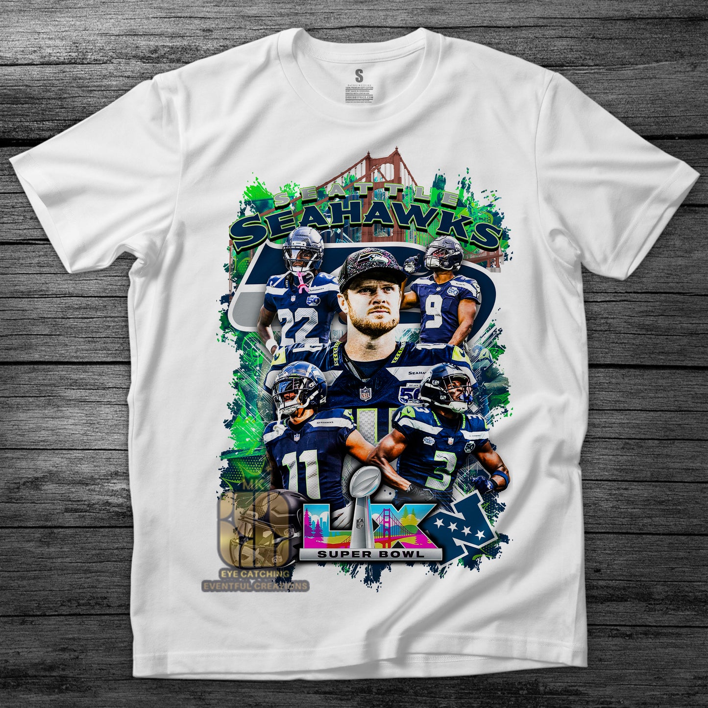 2026 Football T-Shirt - MK EYE CATCHING EVENTFUL CREATIONS LLC