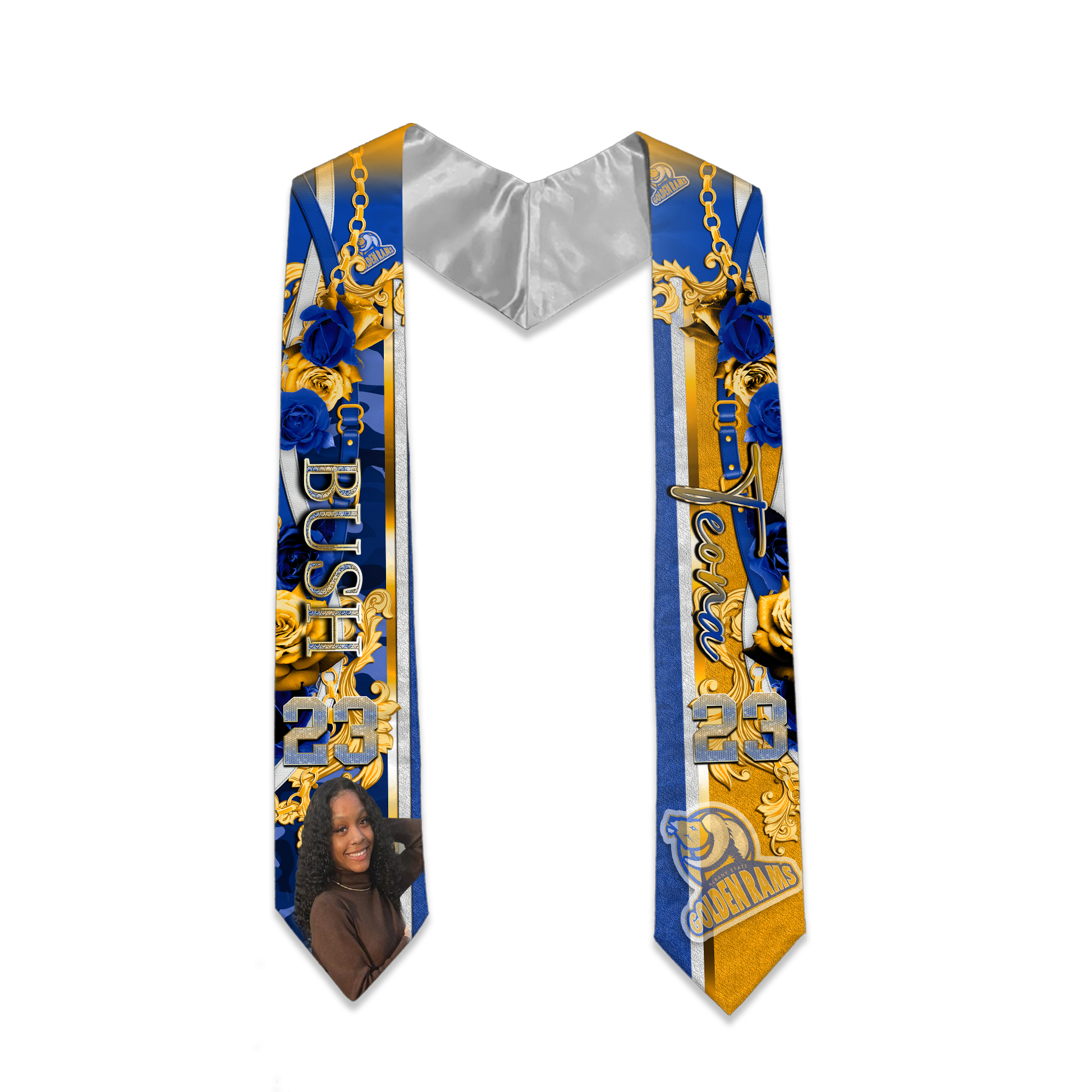 Graduation Stole - MK EYE CATCHING EVENTFUL CREATIONS LLC