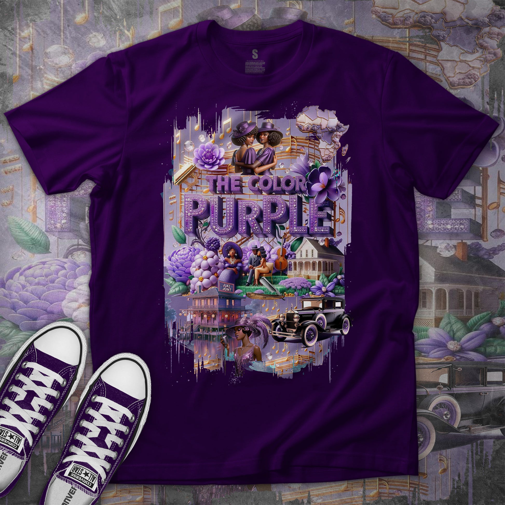 The Color Purple Movie Night T Shirt - MK EYE CATCHING EVENTFUL CREATIONS LLC