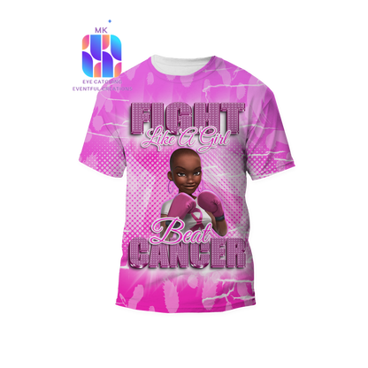 BREAST CANCER AWARENESS T SHIRT - MK EYE CATCHING EVENTFUL CREATIONS LLC