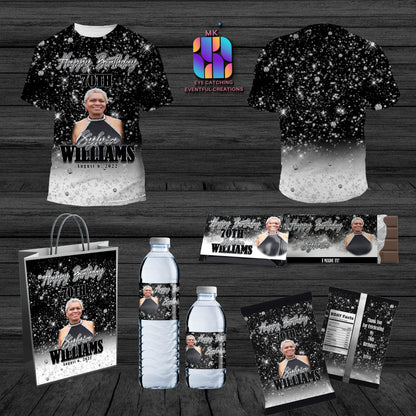 Custom 3D Shirt - MK EYE CATCHING EVENTFUL CREATIONS LLC