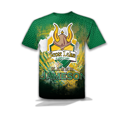 Custom 3D Shirt - MK EYE CATCHING EVENTFUL CREATIONS LLC