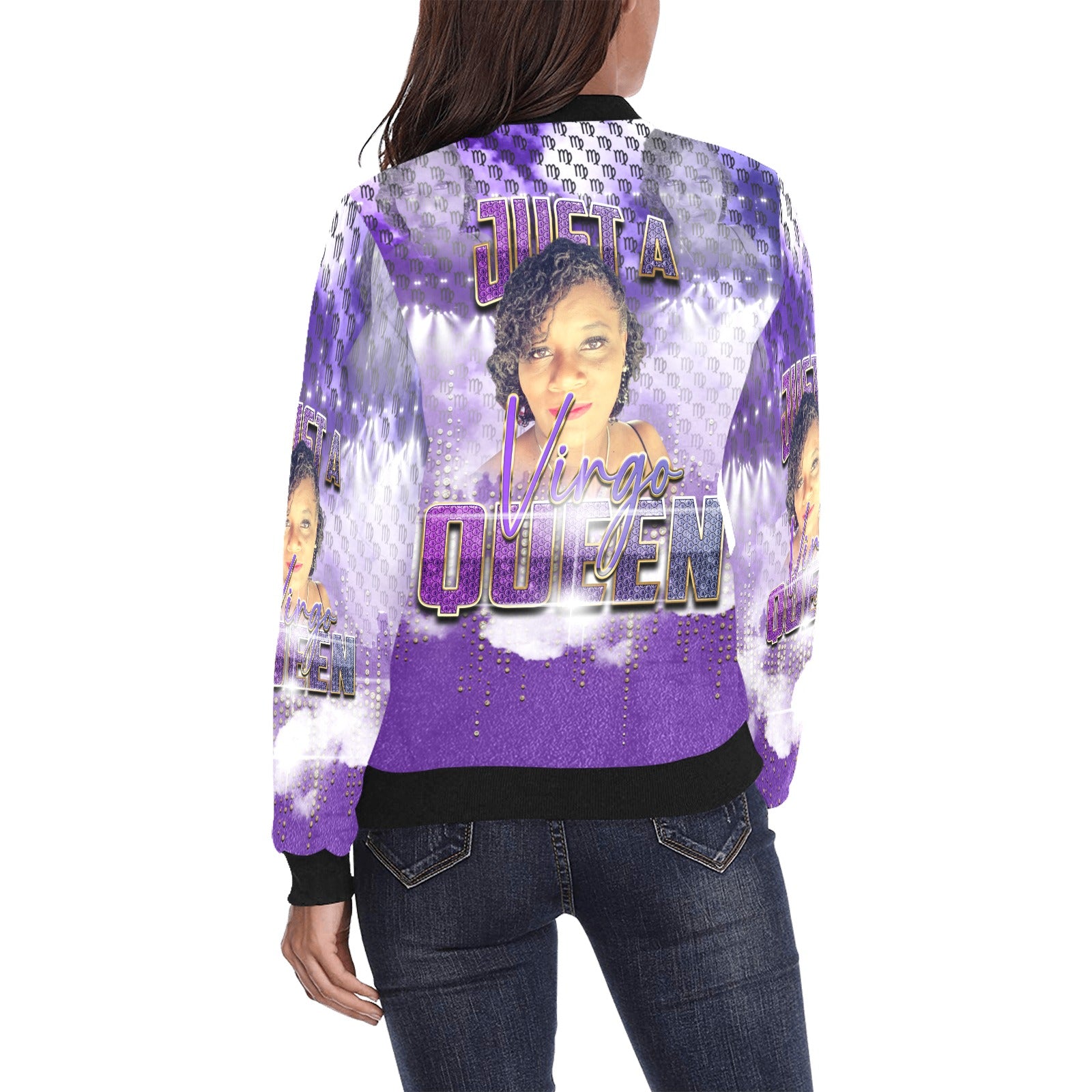 CUSTOM BOMBER JACKET - MK EYE CATCHING EVENTFUL CREATIONS LLC