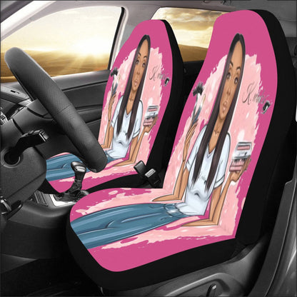 Custom Car Seat Covers (Set of 2) - MK EYE CATCHING EVENTFUL CREATIONS LLC